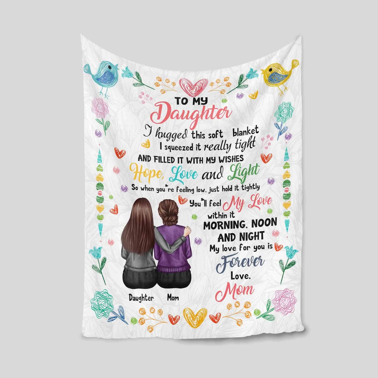 Special Gift For Your Daughter Blanket - From Mom