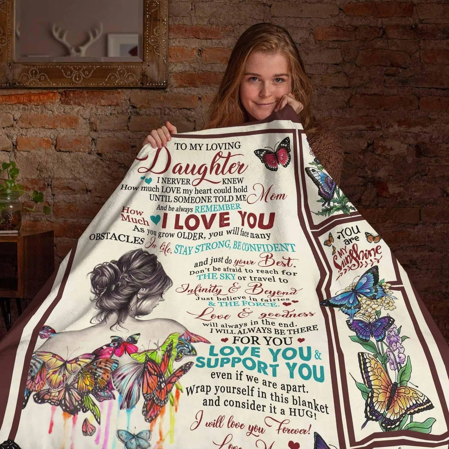 Special Gift For Your Daughter Blanket - From Mom