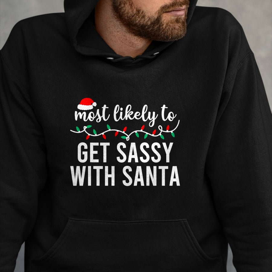 Most Likely To Christmas Shirt Matching Family Pajamas Funny T-Shirt - Christmas Unisex T-Shirt/Hoodie/Sweatshirt - TRNN00