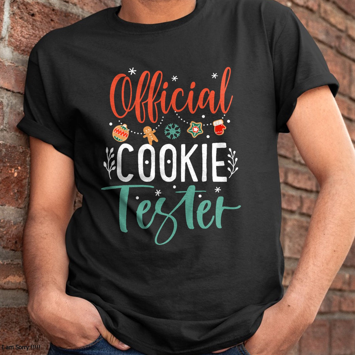 Official Cookie Tester Funny Christmas Couples Matching T-Shirt - Christmas Unisex T-Shirt/Hoodie/Sweatshirt - TRNN00