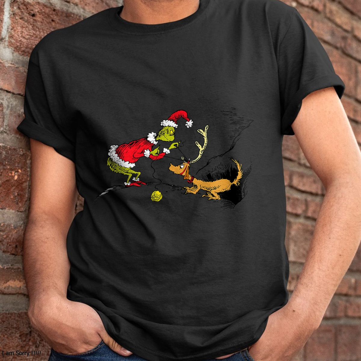 Dr. Seuss Reindeer T-shirt - Christmas Unisex T-Shirt/Hoodie/Sweatshirt - TRNN00
