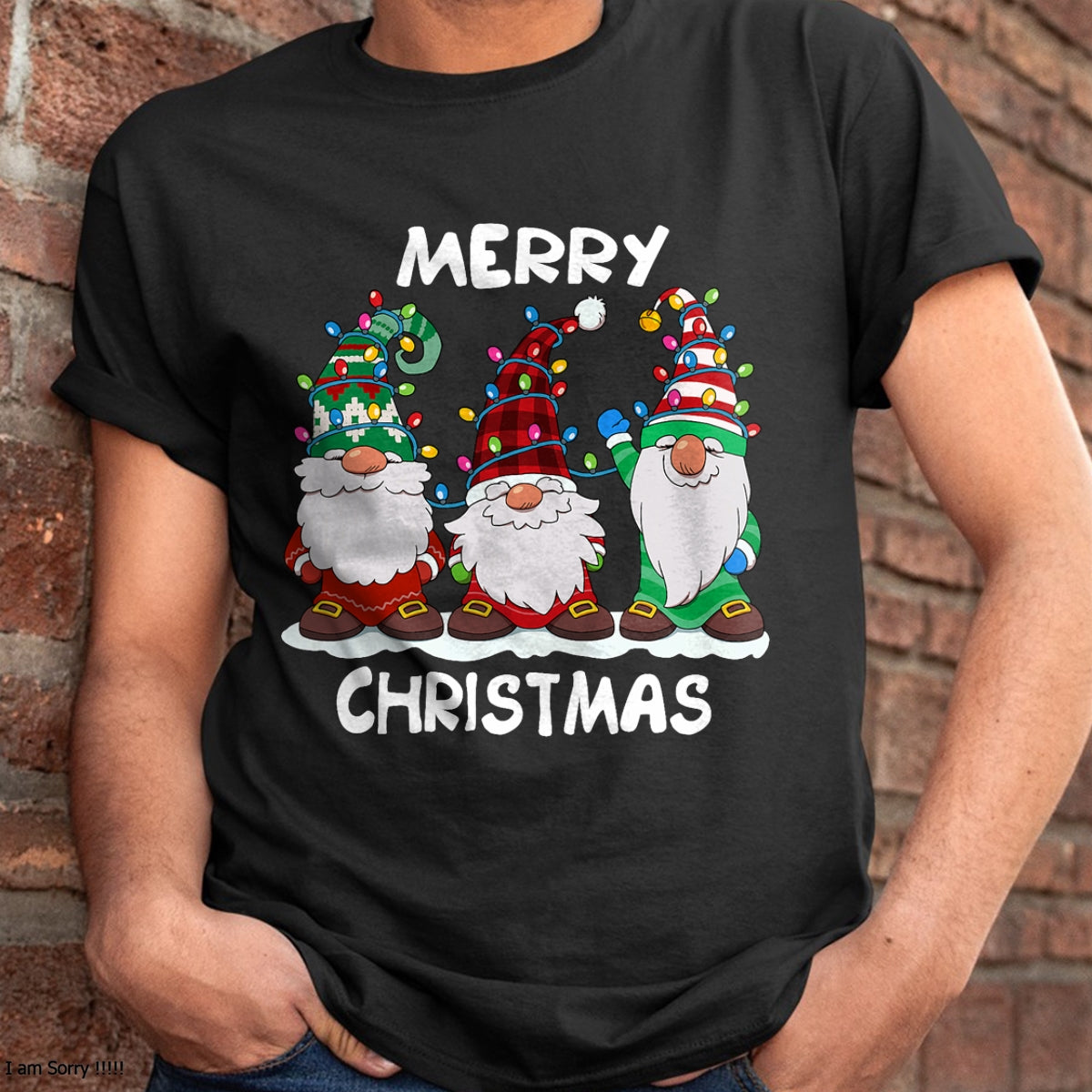 Merry Christmas Gnomes Xmas Family Men Women T-Shirt - Christmas Unisex T-Shirt/Hoodie/Sweatshirt - TRNN00
