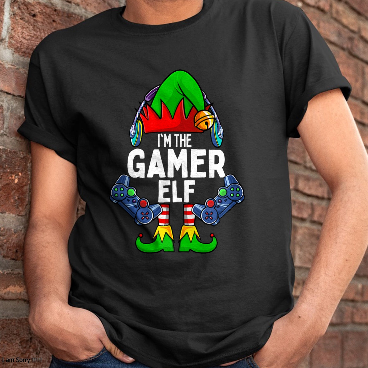 Gamer Elf Matching Family Christmas T-Shirt - Christmas Unisex T-Shirt/Hoodie/Sweatshirt - TRNN00