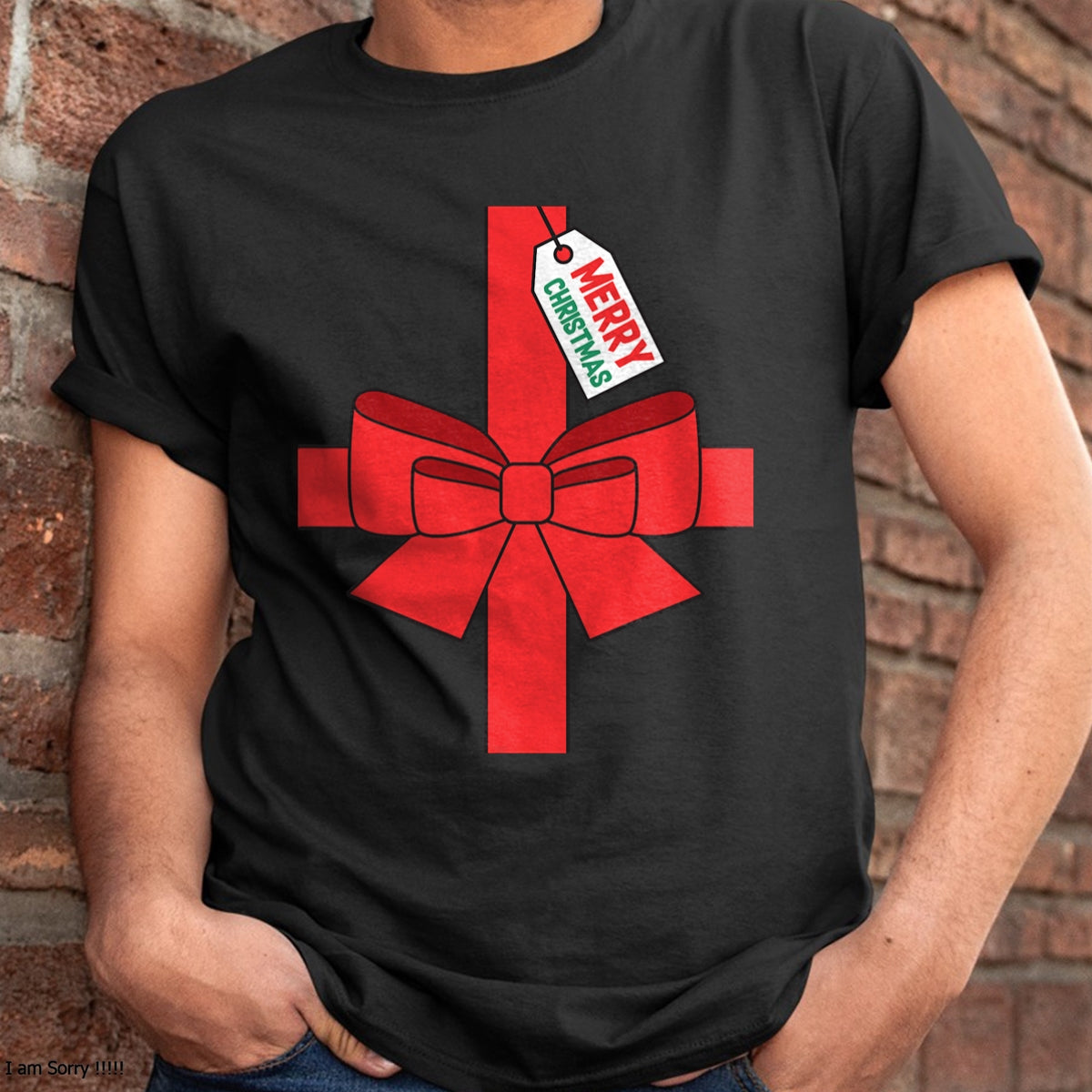 Funny DIY Christmas Present Costume T-Shirt - Christmas Unisex T-Shirt/Hoodie/Sweatshirt - TRNN00