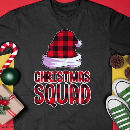 Christmas Squad Family Group Matching Christmas Party Pajama T-Shirt - Christmas Unisex T-Shirt/Hoodie/Sweatshirt - TRNN00