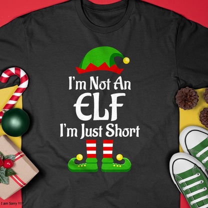 Im Not An Elf Family Christmas Pjs Matching Men Women Kids T-Shirt - Christmas Unisex T-Shirt/Hoodie/Sweatshirt - TRNN00