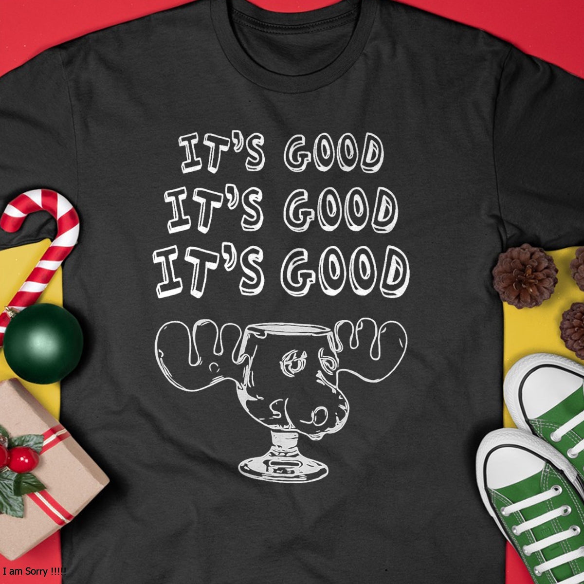 Funny Christmas Vacation Eggnog It's Good Holiday T-Shirt - Christmas Unisex T-Shirt/Hoodie/Sweatshirt - TRNN00