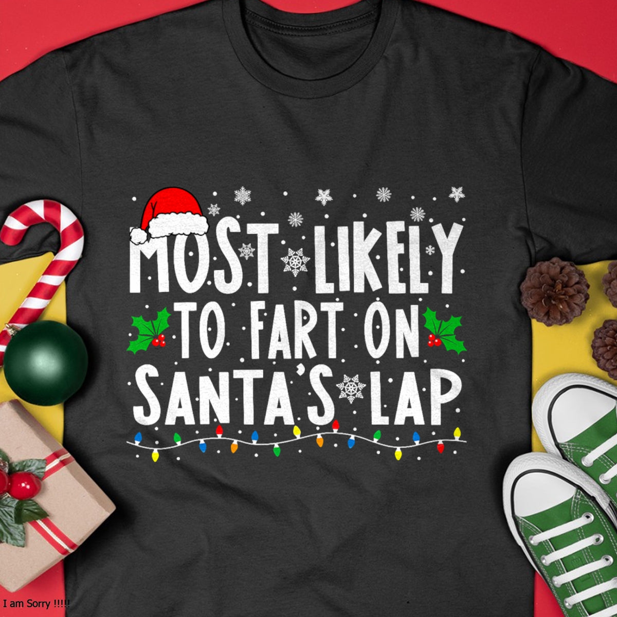 Most Likely to Fix Santa Sleigh Family Matching Christmas T-Shirt - Christmas Unisex T-Shirt/Hoodie/Sweatshirt - TRNN00