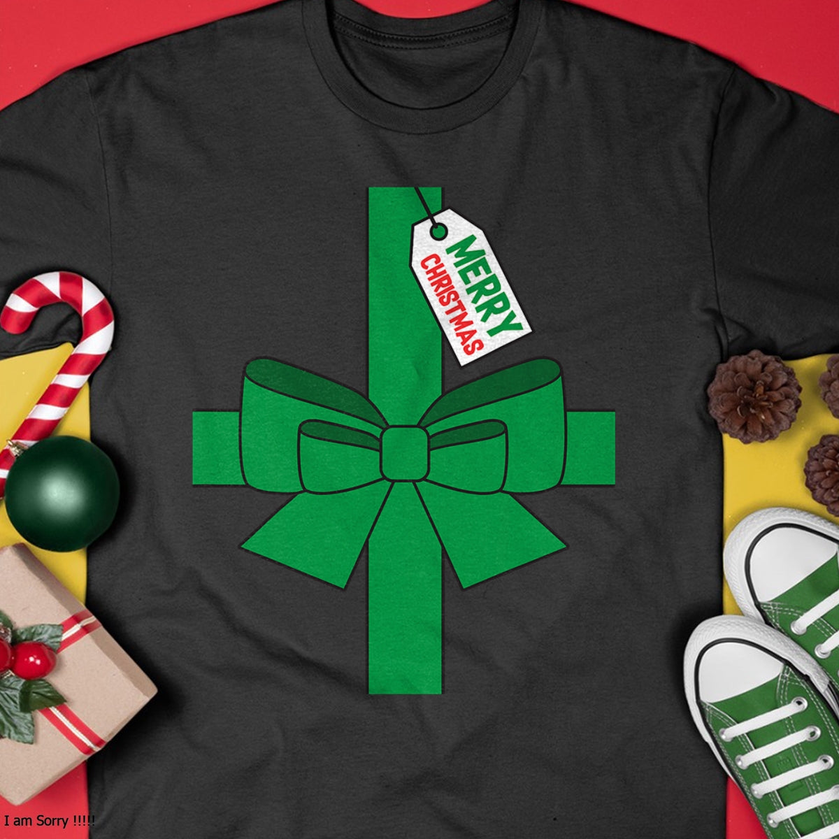 Funny DIY Christmas Present Costume T-Shirt - Christmas Unisex T-Shirt/Hoodie/Sweatshirt - TRNN00