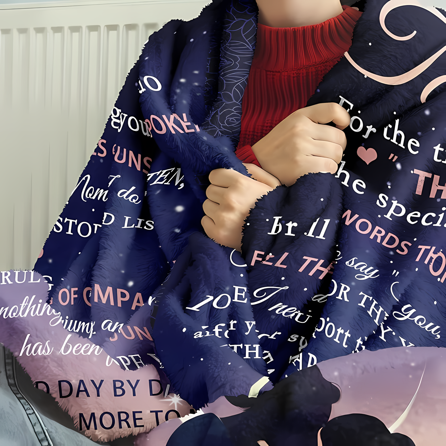 Special Gift For Your Mom Blanket - From Daughter