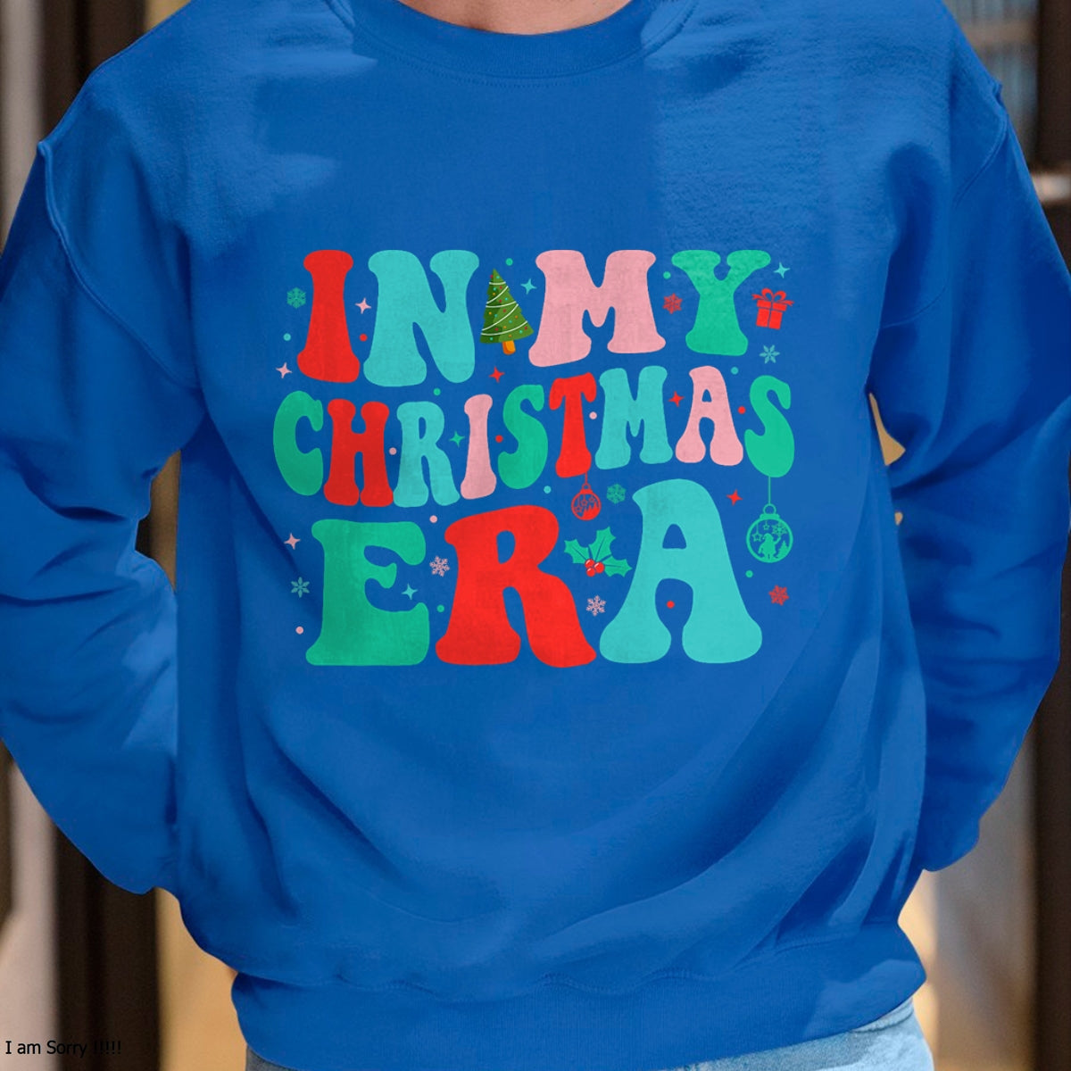 In My Christmas Era Cute Groovy Christmas Holiday Xmas T-Shirt - Christmas Unisex T-Shirt/Hoodie/Sweatshirt - TRNN00