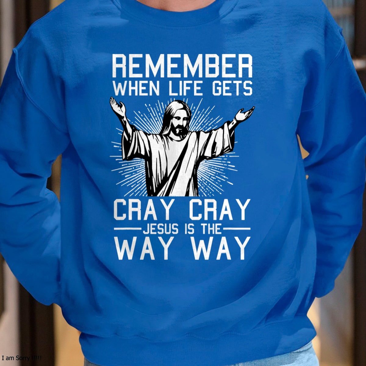 Jesus Is The Way Christmas Funny Faith Religious Christian T-Shirt - Christmas Unisex T-Shirt/Hoodie/Sweatshirt - TRNN00