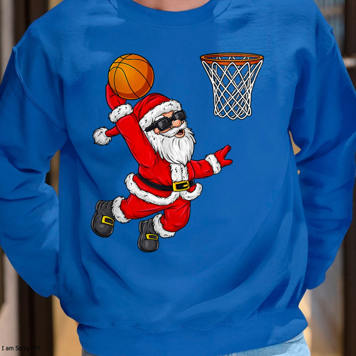 Christmas Santa Claus Dunking A Basketball Boys Kids Xmas T-Shirt - Christmas Unisex T-Shirt/Hoodie/Sweatshirt - TRNN00