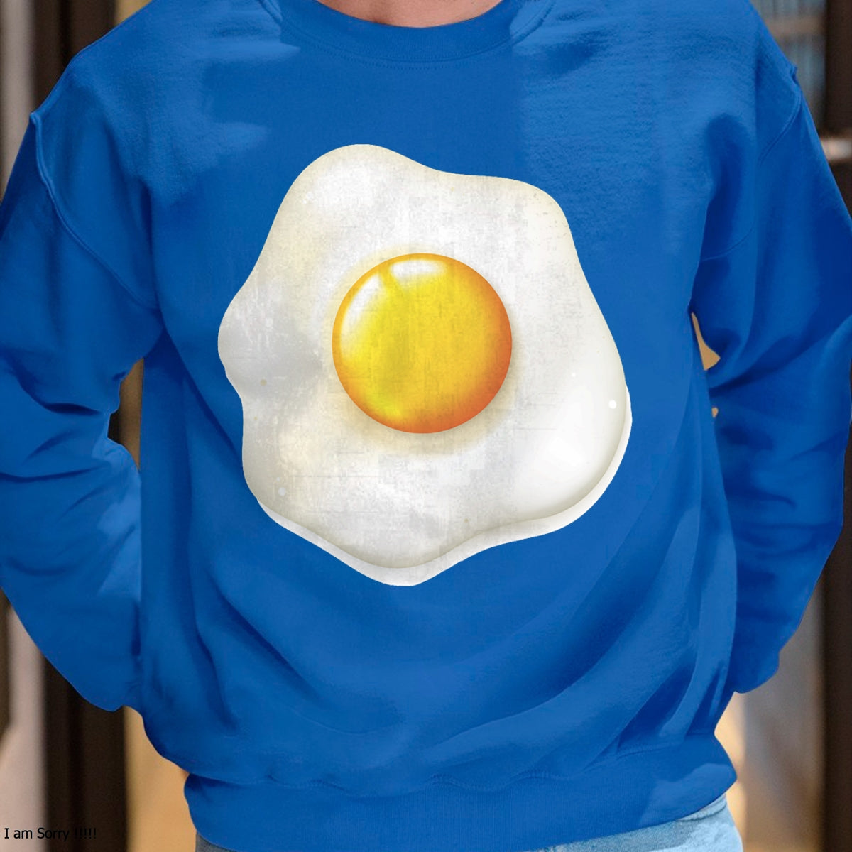 Egg Costume T-Shirt Funny Christmas  Halloween Egg Shirt T-Shirt - Christmas Unisex T-Shirt/Hoodie/Sweatshirt - TRNN00
