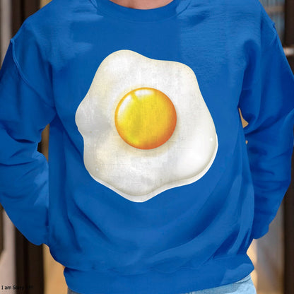Egg Costume T-Shirt Funny Christmas  Halloween Egg Shirt T-Shirt - Christmas Unisex T-Shirt/Hoodie/Sweatshirt - TRNN00
