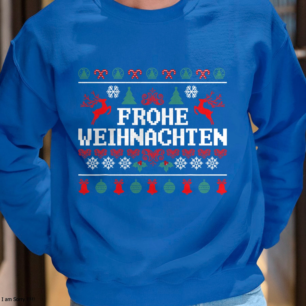 Frohe Weihnachten German Merry Christmas Holidays Germany T-Shirt - Christmas Unisex T-Shirt/Hoodie/Sweatshirt - TRNN00