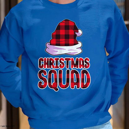 Christmas Squad Family Group Matching Christmas Party Pajama T-Shirt - Christmas Unisex T-Shirt/Hoodie/Sweatshirt - TRNN00