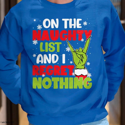 Funny Naughty List Christmas Xmas Santa Mens Womens Kids T-Shirt - Christmas Unisex T-Shirt/Hoodie/Sweatshirt - TRNN00