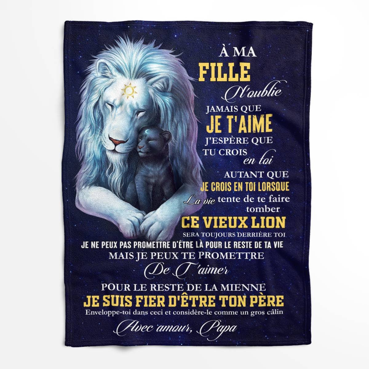 Cadeau Spécial Pour Ta Fille Couverture - De Papa