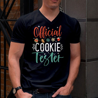 Official Cookie Tester Funny Christmas Couples Matching T-Shirt - Christmas Unisex T-Shirt/Hoodie/Sweatshirt - TRNN00