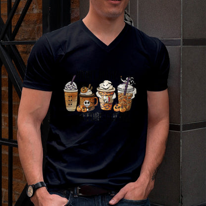 Nightmare Before Coffee Pumpkin Spice Halloween Costume T-Shirt - Christmas Unisex T-Shirt/Hoodie/Sweatshirt - TRNN00