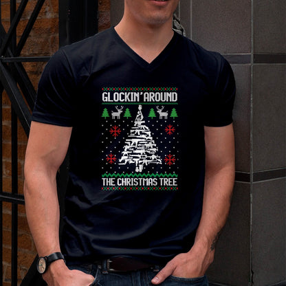 Funny Guns Ugly Christmas Sweaters for Gun Lovers Men Women T-Shirt - Christmas Unisex T-Shirt/Hoodie/Sweatshirt - TRNN00