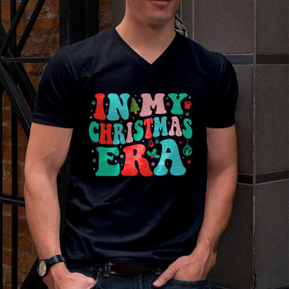 In My Christmas Era Cute Groovy Christmas Holiday Xmas T-Shirt - Christmas Unisex T-Shirt/Hoodie/Sweatshirt - TRNN00