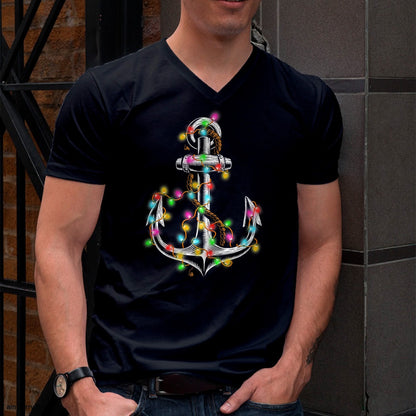 Christmas Lights Boating Sailing Cruise Boat Gifts T-Shirt - Christmas Unisex T-Shirt/Hoodie/Sweatshirt - TRNN00