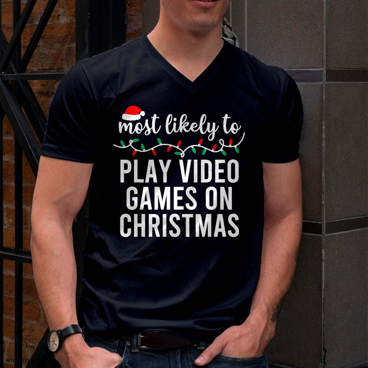 Most Likely To Christmas Matching Family Pajamas Funny T-Shirt - Christmas Unisex T-Shirt/Hoodie/Sweatshirt - TRNN00