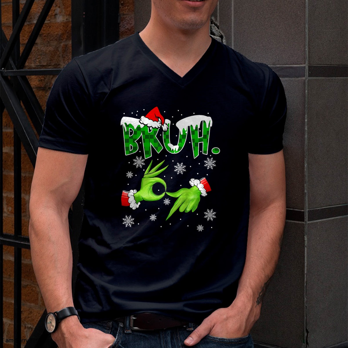 Bruh 67 Six Seven 6 7 Meme Christmas Funny Gen Alpha Slang T-Shirt  - Christmas Unisex T-Shirt/Hoodie/Sweatshirt - TRNN00