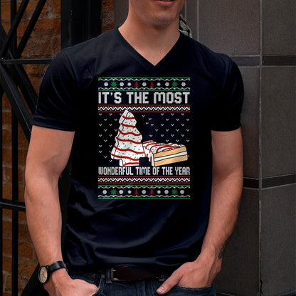 Its The Most Wonderful Time Of The Year Christmas tree cake T-Shirt - Christmas Unisex T-Shirt/Hoodie/Sweatshirt - TRNN00