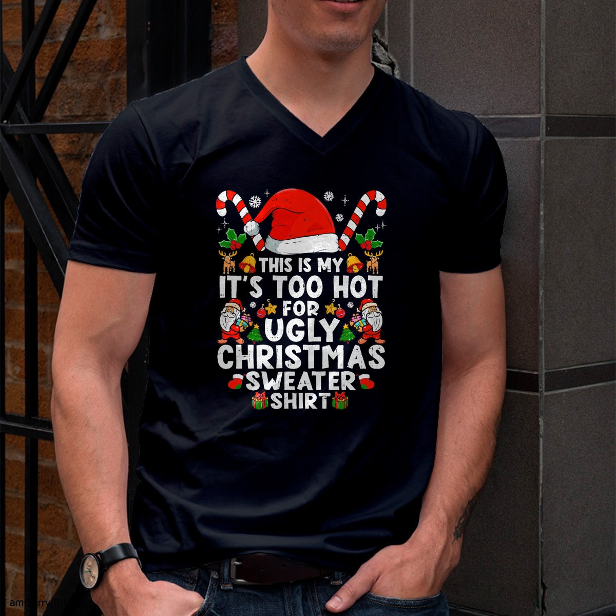This Is My It's Too Hot For Ugly Christmas Sweaters T-Shirt - Christmas Unisex T-Shirt/Hoodie/Sweatshirt - TRNN00