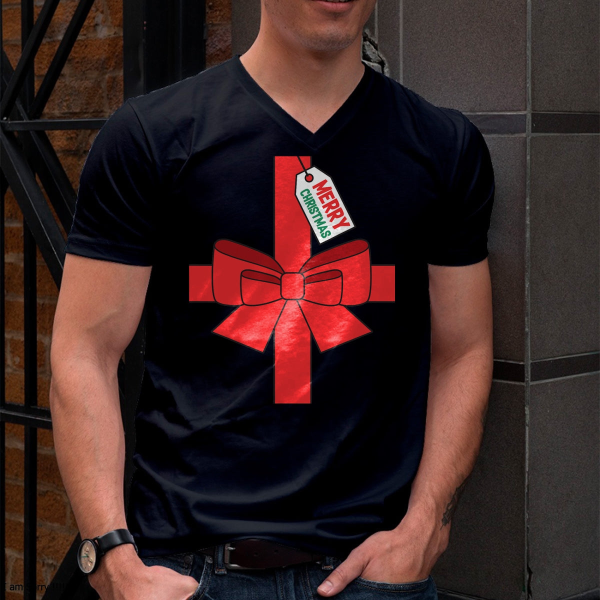 Funny DIY Christmas Present Costume T-Shirt - Christmas Unisex T-Shirt/Hoodie/Sweatshirt - TRNN00