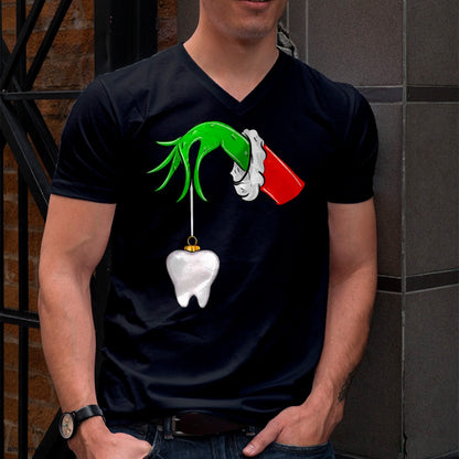 Christmas Tooth Dentist Dental Assistant Teeth Xmas Pajamas T-Shirt - Christmas Unisex T-Shirt/Hoodie/Sweatshirt - TRNN00