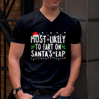 Most Likely to Fix Santa Sleigh Family Matching Christmas T-Shirt - Christmas Unisex T-Shirt/Hoodie/Sweatshirt - TRNN00