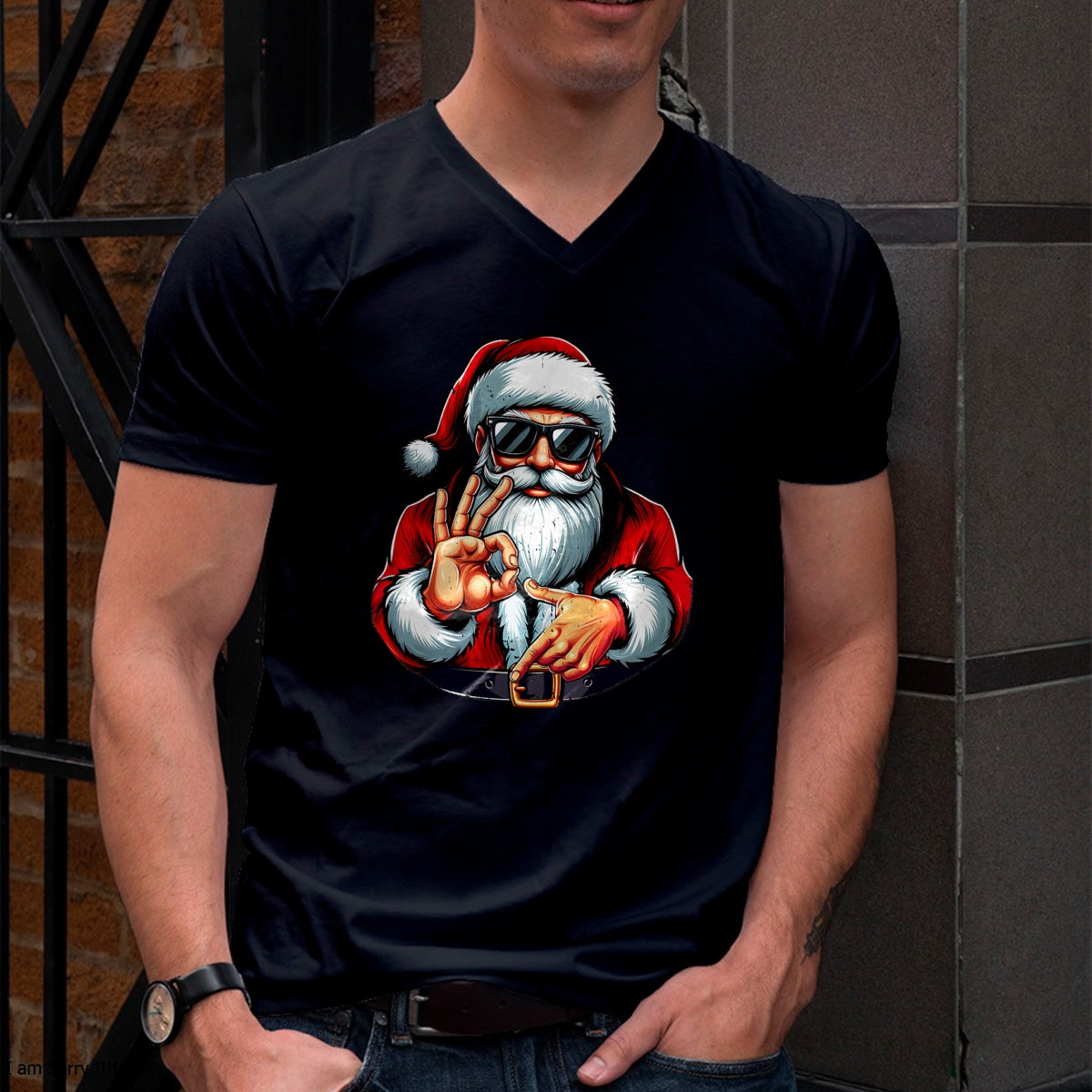 Funny Six Seven 6 7 Meme Santa Christmas Shirt Men Boys Teen T-Shirt - Christmas Unisex T-Shirt/Hoodie/Sweatshirt - TRNN00
