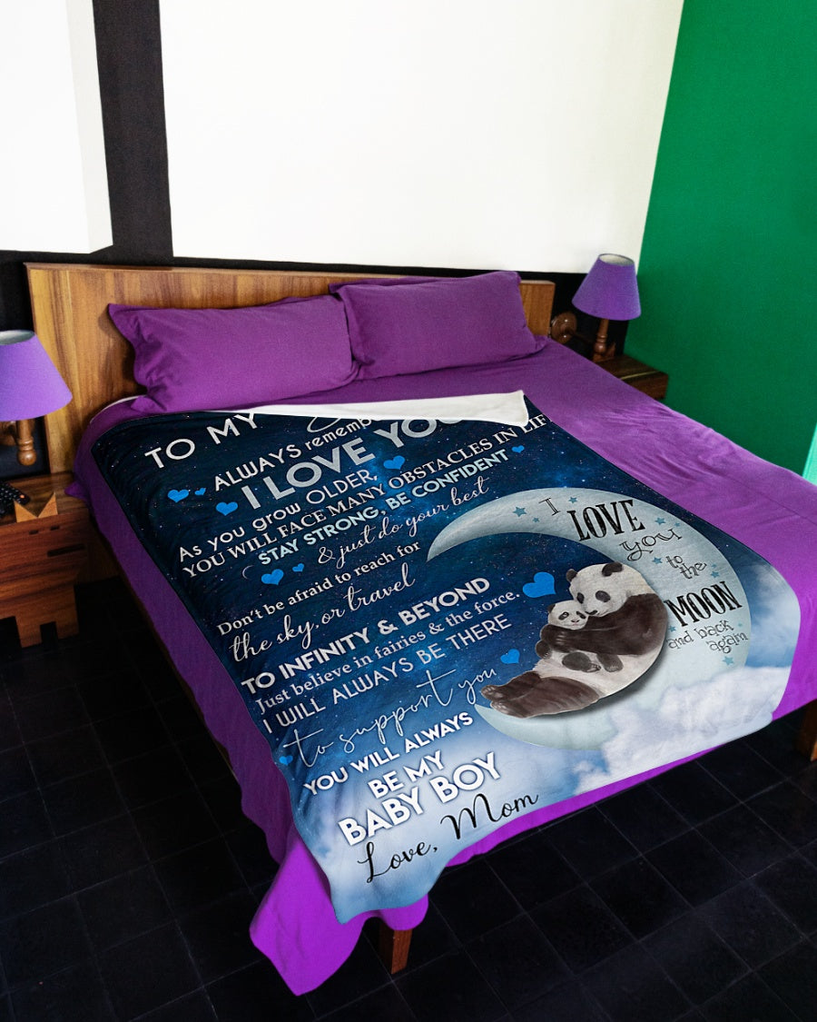 Special Gift For Your Son Blanket - From Mom