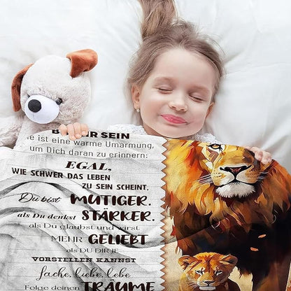 Besonderes Geschenk für deine Tochter – Decke von Papa