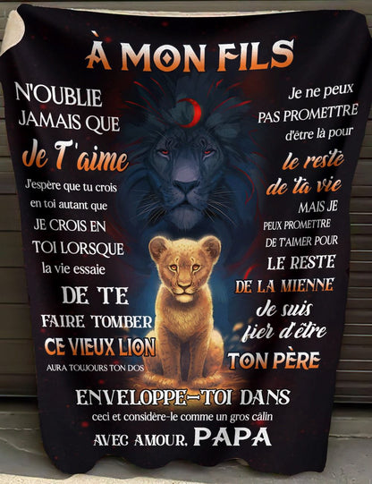 Cadeau Spécial Pour Ton Fils Couverture - De Papa