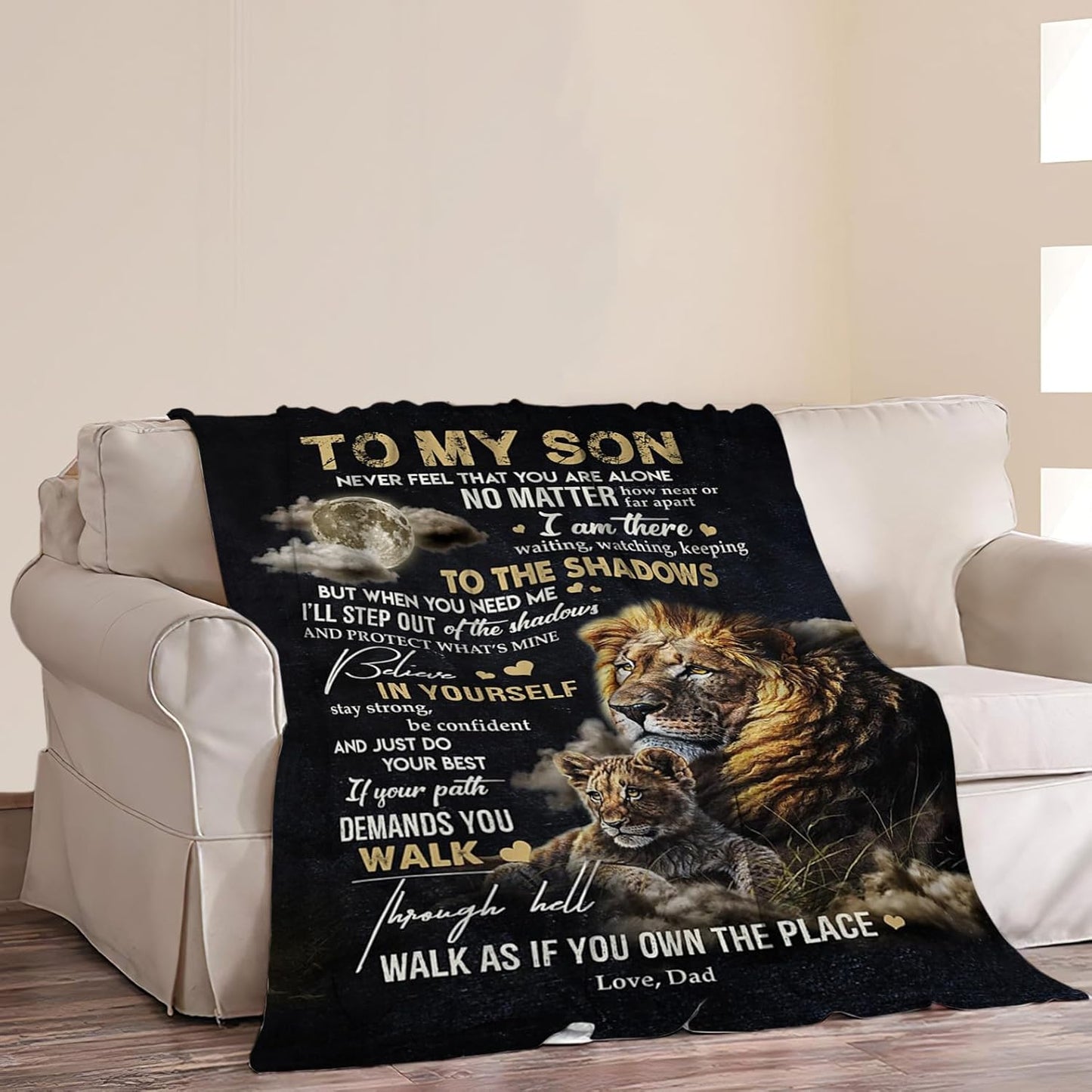 Special Gift For Your Son Blanket - From Dad (SKUB10-81)