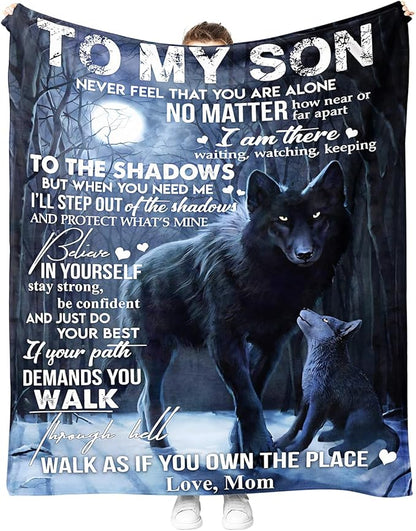 Special Gift For Your Son Blanket - From Mom