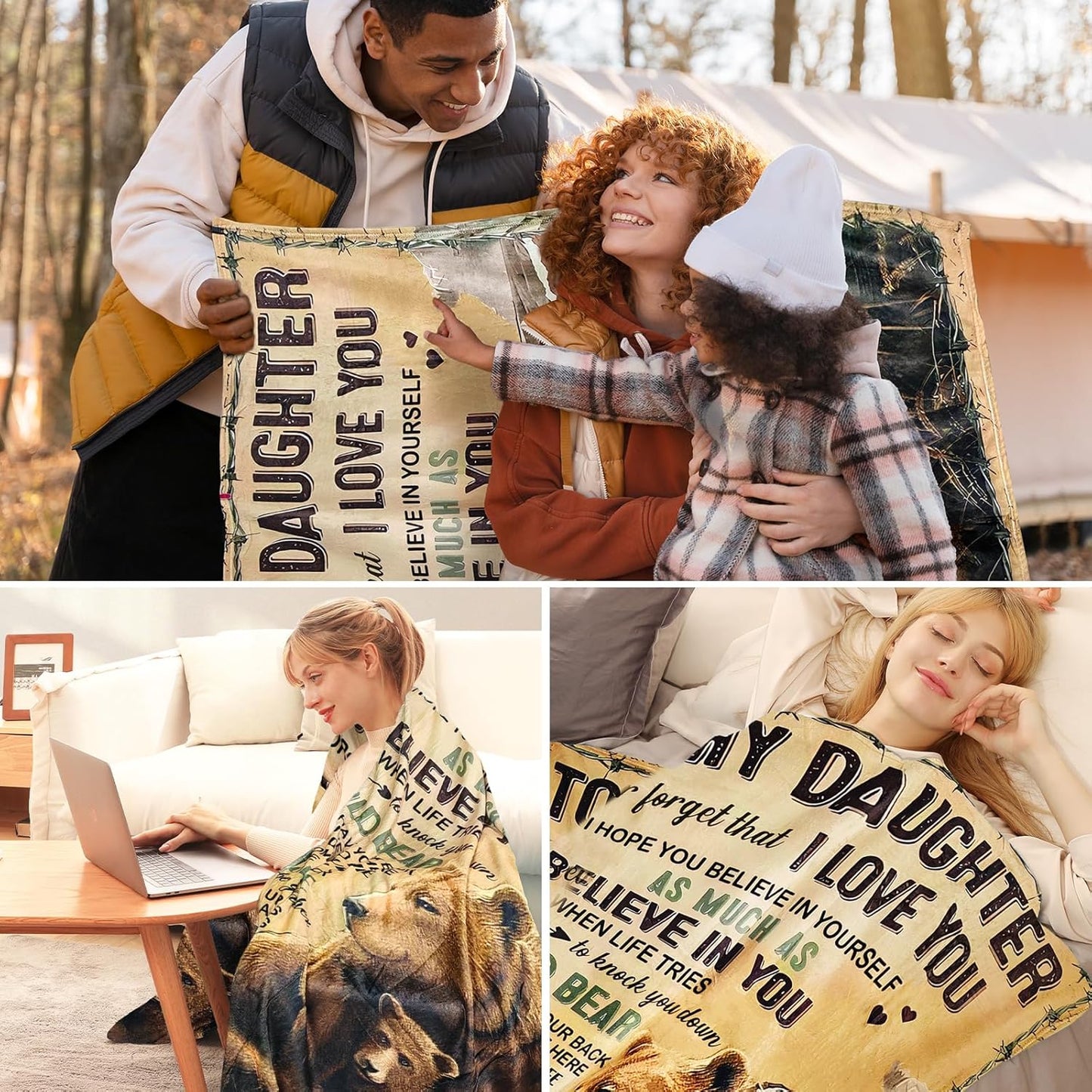 From Dad – Special Blanket for Daughter