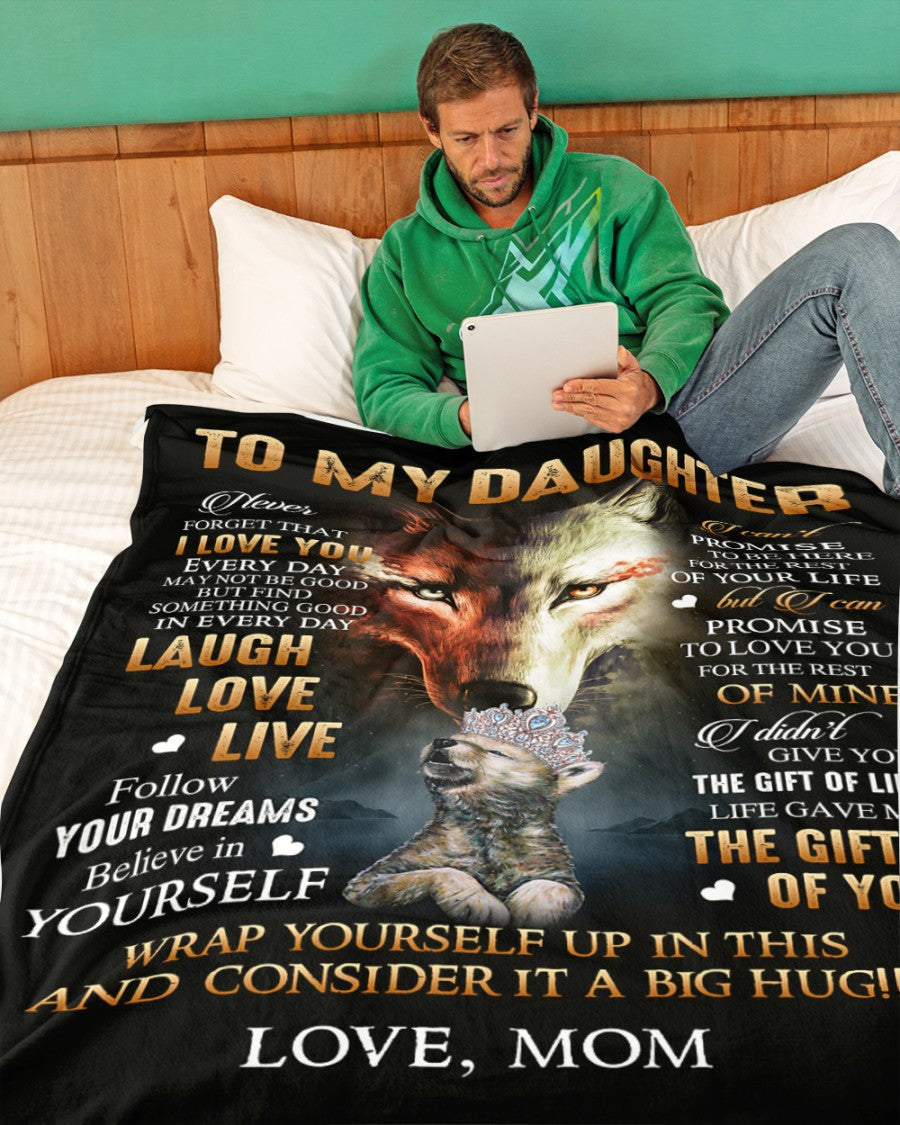 Special blanket for Daughter - From Mom blanket