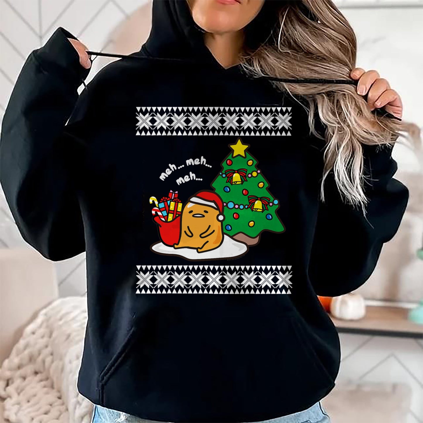 Gudetama Ugly Christmas T-Shirt - Christmas Unisex T-Shirt/Hoodie/Sweatshirt - TRNN00
