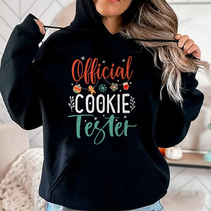 Official Cookie Tester Funny Christmas Couples Matching T-Shirt - Christmas Unisex T-Shirt/Hoodie/Sweatshirt - TRNN00