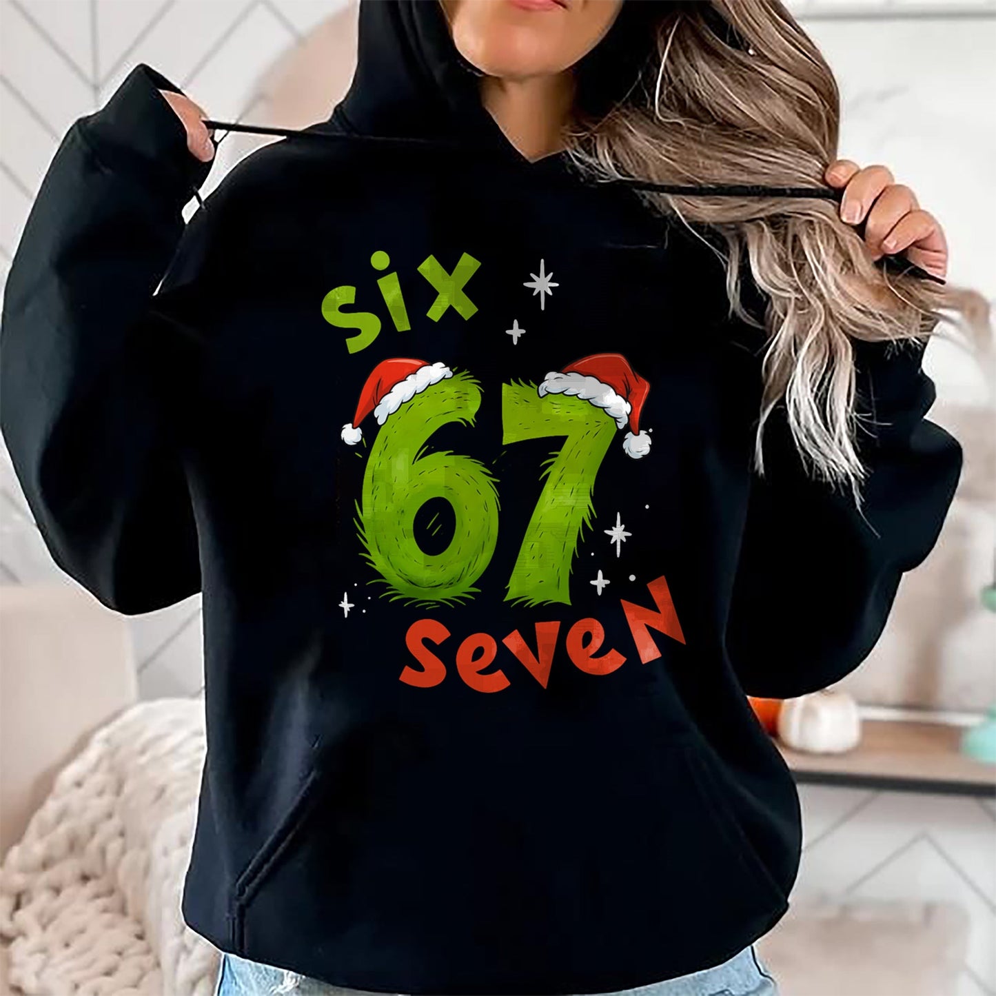 67 Meme Six Seven for Kids Women Men Boys Girls Christmas T-Shirt - Christmas Unisex T-Shirt/Hoodie/Sweatshirt - TRNN00