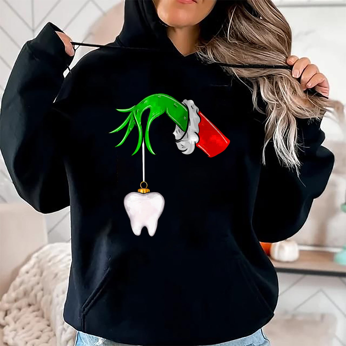 Christmas Tooth Dentist Dental Assistant Teeth Xmas Pajamas T-Shirt - Christmas Unisex T-Shirt/Hoodie/Sweatshirt - TRNN00