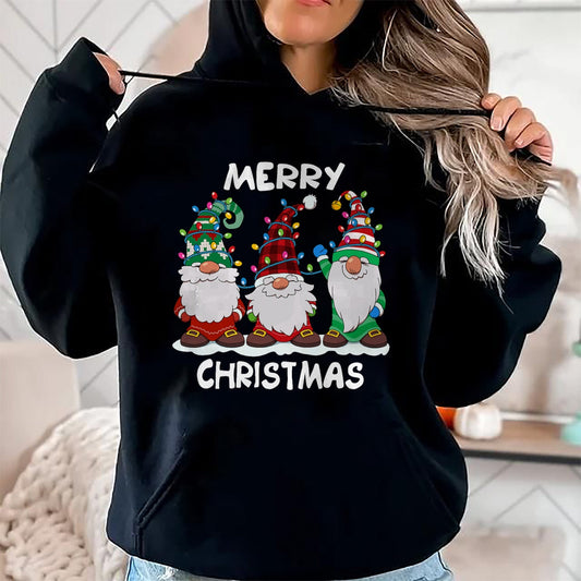 Merry Christmas Gnomes Xmas Family Men Women T-Shirt - Christmas Unisex T-Shirt/Hoodie/Sweatshirt - TRNN00