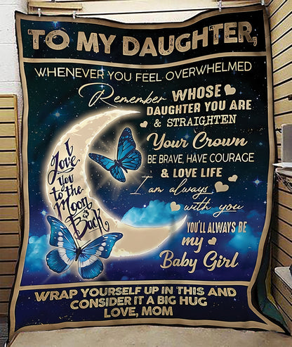 Special gift for Daughter - Blanket (SKUB09-39)