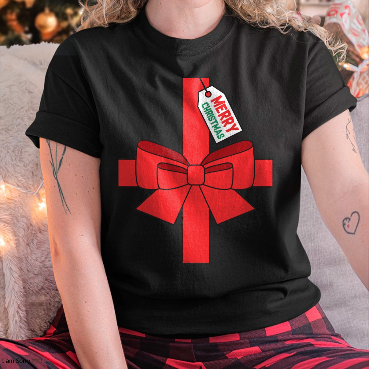 Funny DIY Christmas Present Costume T-Shirt - Christmas Unisex T-Shirt/Hoodie/Sweatshirt - TRNN00